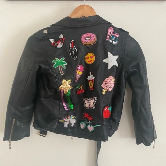 Lola & The Boys vegan leather jacket size 12 Jackets & Coats